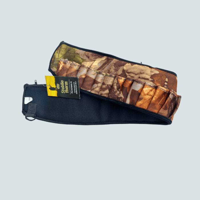 Stabilotherm camo ammunition belt neoprene