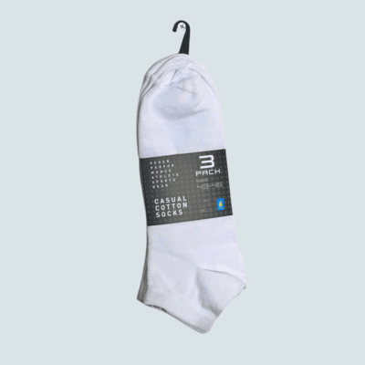 Segers 3 pack white casual cotton socks