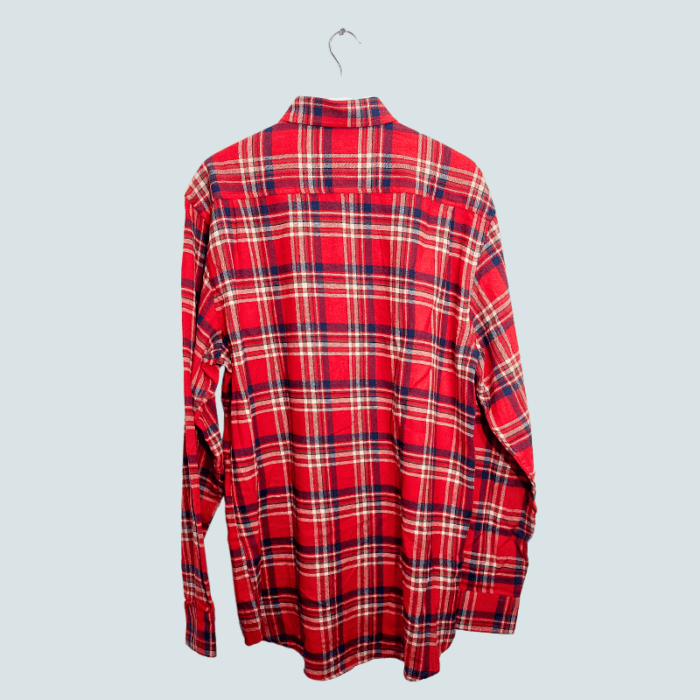 High Mountain red check shirt