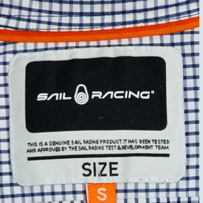 SAIL RACING blue check shirt