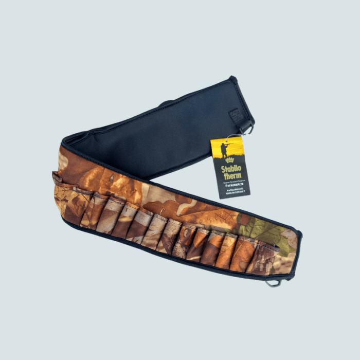 Stabilotherm camo ammunition belt neoprene