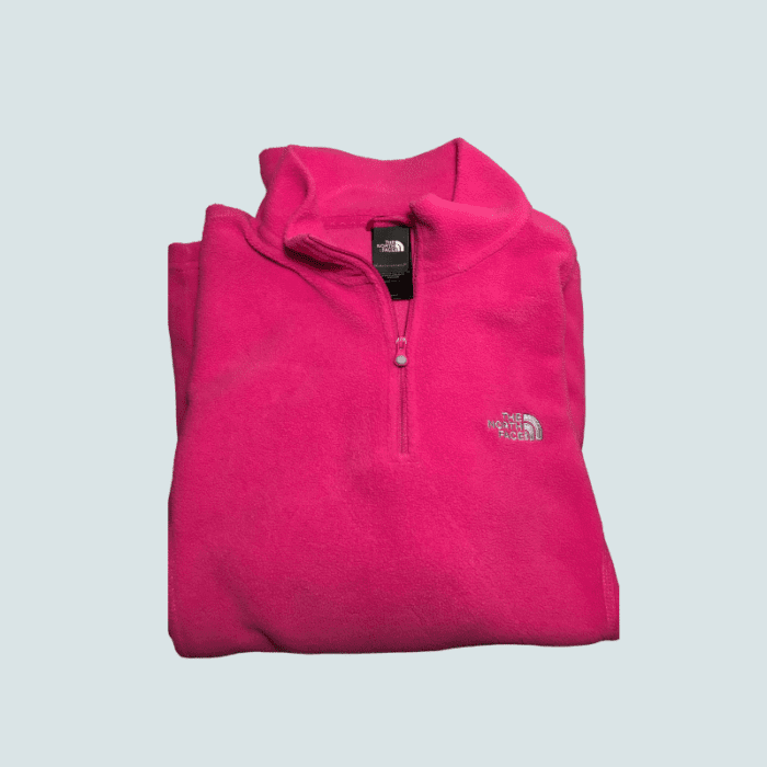 The North Face 1/4 zipper polartec fleece