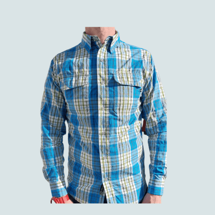 Marmot shirt long sleeve blue