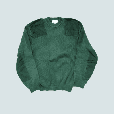 wool army jumper