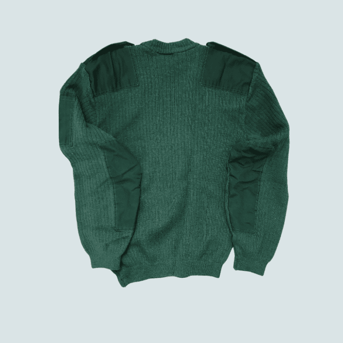 wool army jumper