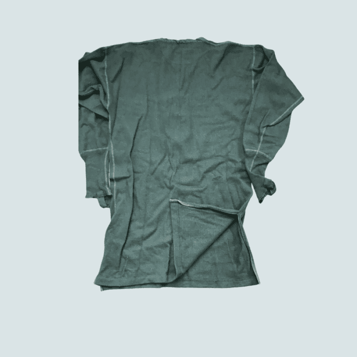 Green army wool shirt