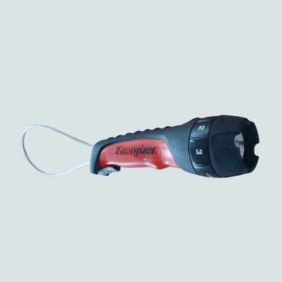 Energizer red flashlight