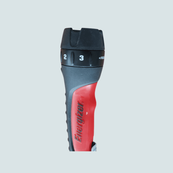 Energizer red flashlight