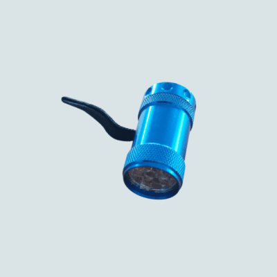 metal pocket flashlight