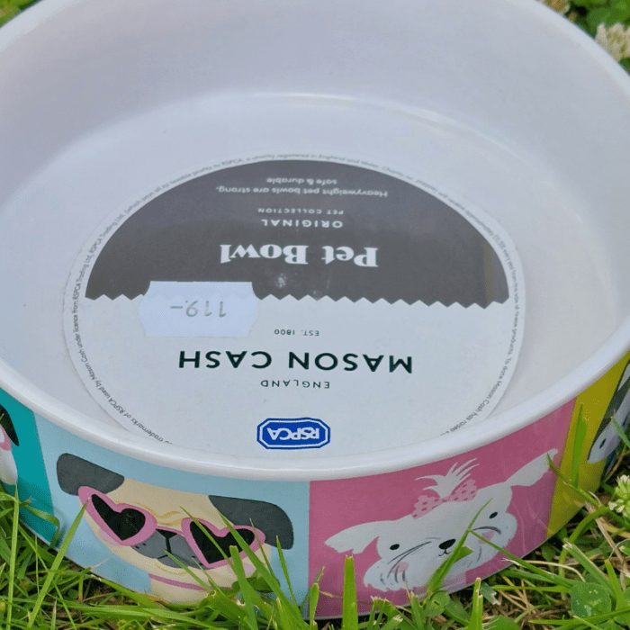 RSPCA pet bowl