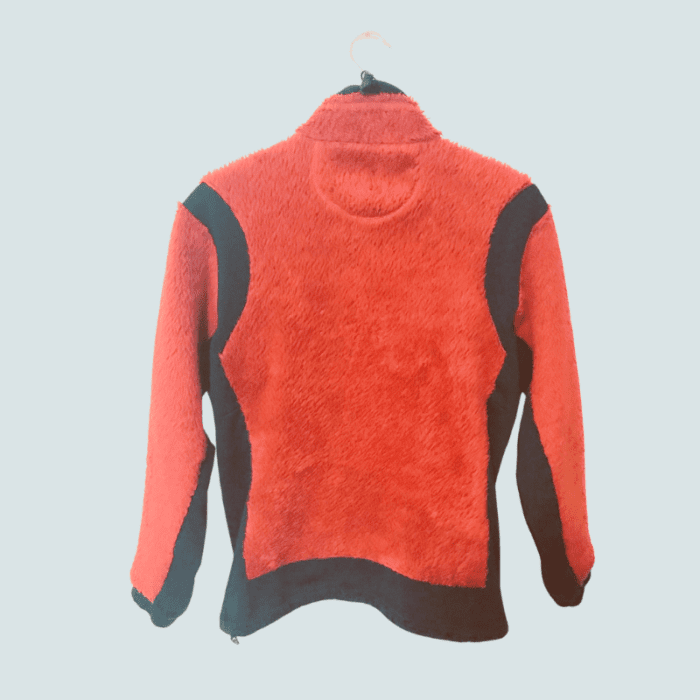 Haglöfs orange fleece jacket