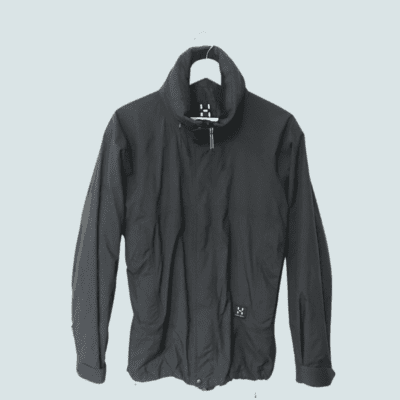 Haglöfs black rain jacket