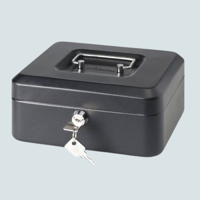 Office Depot Cash Box in black